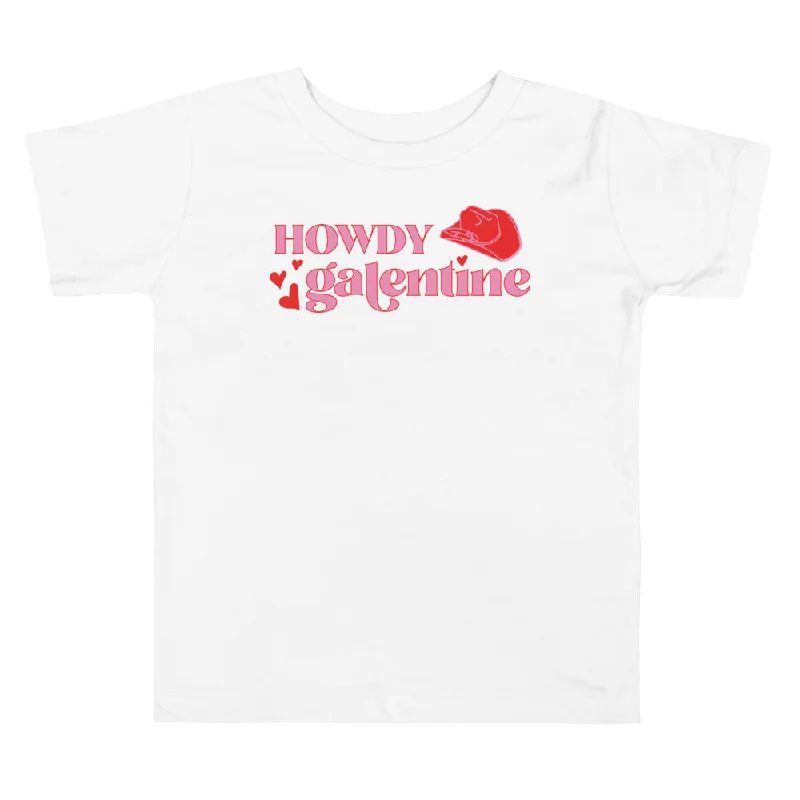 Howdy Galentine Toddler TeeAsymmetrical T-Shirts