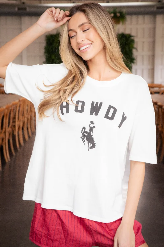 Howdy Social Tee, Sea Salt | Z SupplyMesh T-Shirts