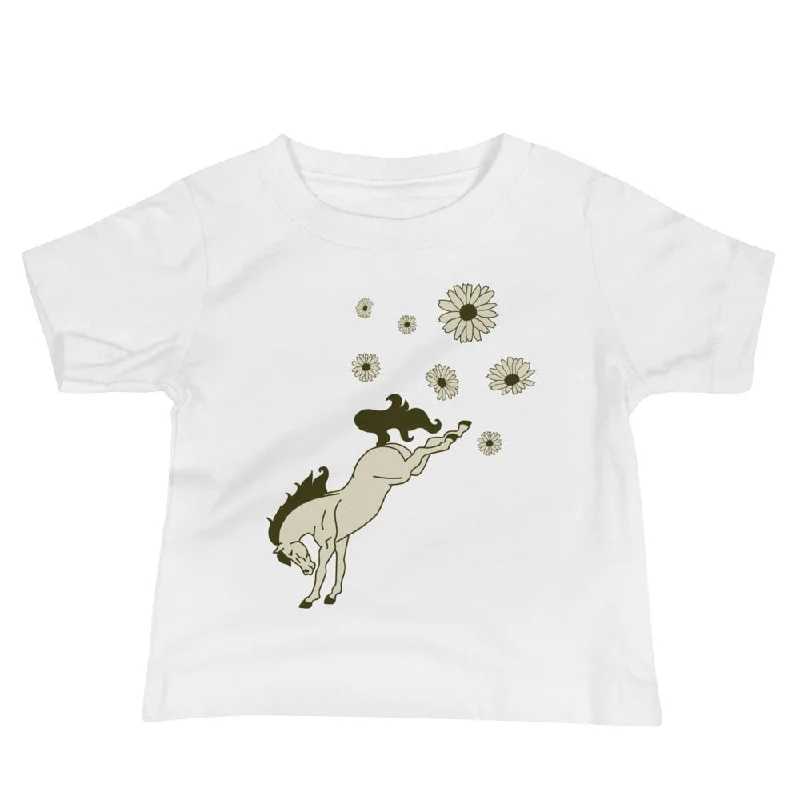 Kickin' Daisies Baby TeeCotton T-Shirts