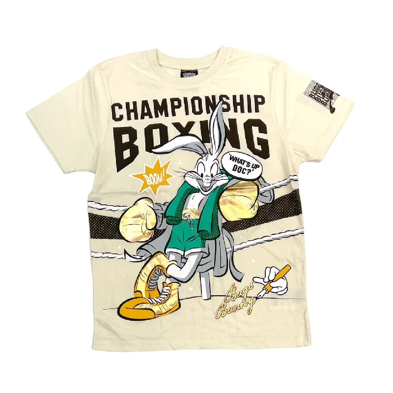 Looney Tunes Bugs Bunny Foil Print Tee (Cream) / $16.99 2 for $30Punk T-Shirts