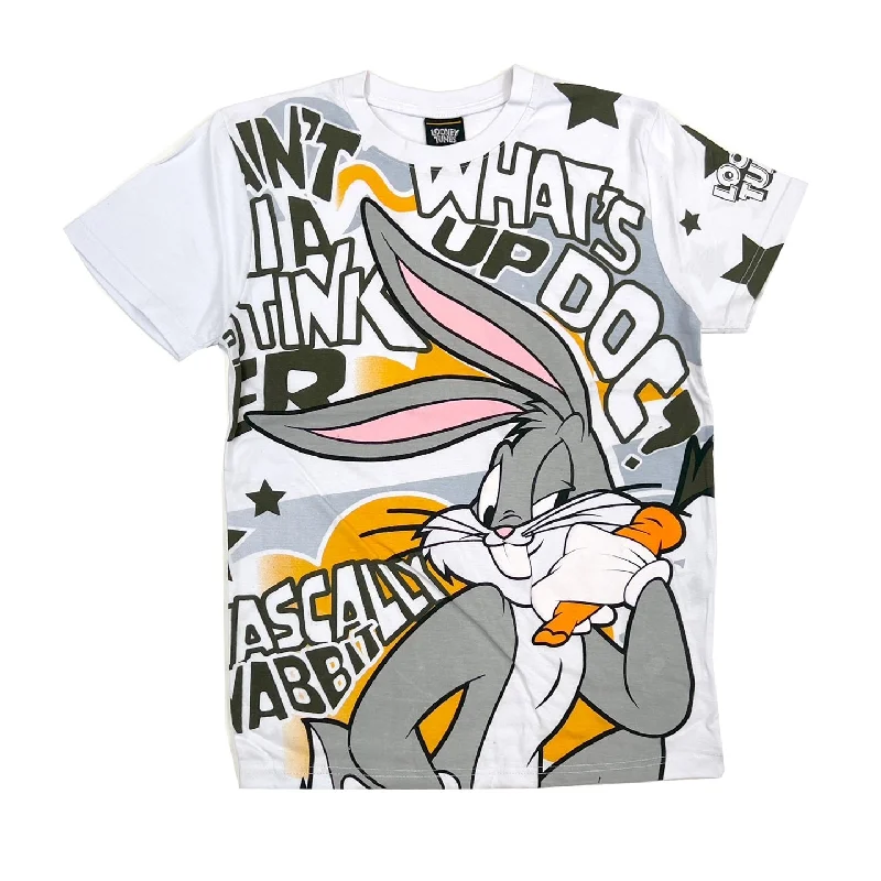 Looney Tunes Bugs Bunny Tee (White) / $16.99 2 for $30Embellished T-Shirts