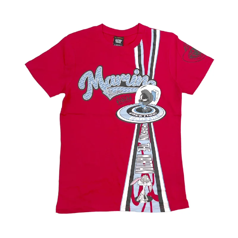 Looney Tunes Martian Rubber Patch Tee (Red) / $16.99 2 for $30Logo T-Shirts