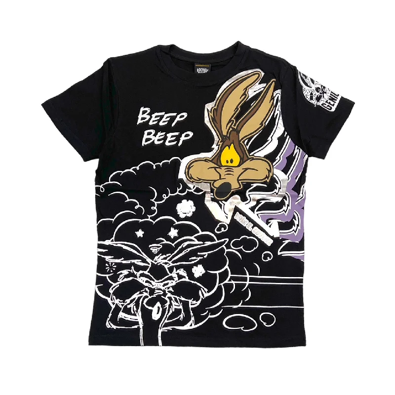 Looney Tunes Wile E Coyote Foil Print Tee (Black) / $16.99 2 for $30Cultural T-Shirts