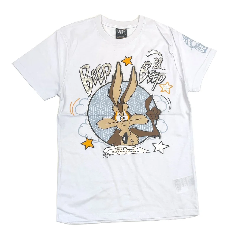 Looney Tunes Wile E Coyote Foil Print Tee (White) / $16.99 2 for $30Layered T-Shirts