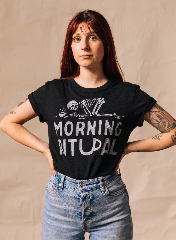 Morning Ritual Coffee TeeSkateboard T-Shirts