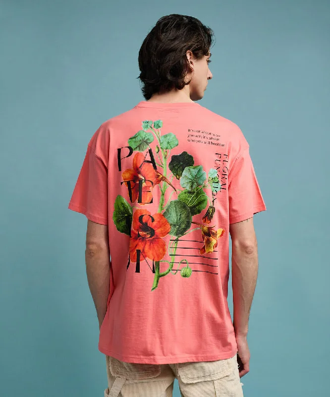 Paterson Flowers Tee (Coral)Fishing T-Shirts