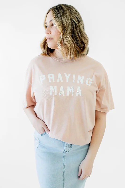 Praying Mama Graphic Tee in BlushSleep T-Shirts