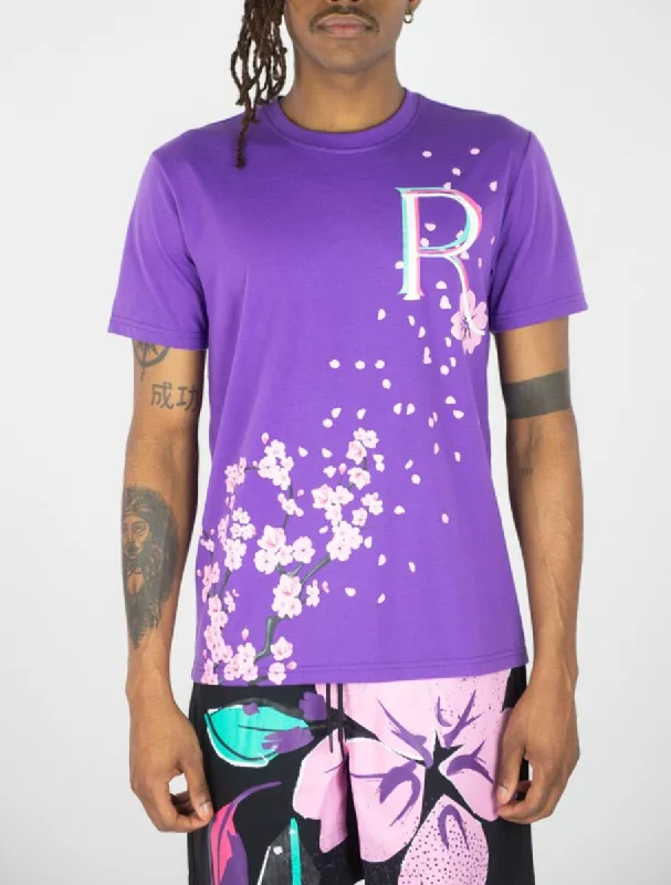 Rebel Minds Cultivate Influence Graphic Tee (Purple)UV-Protection T-Shirts