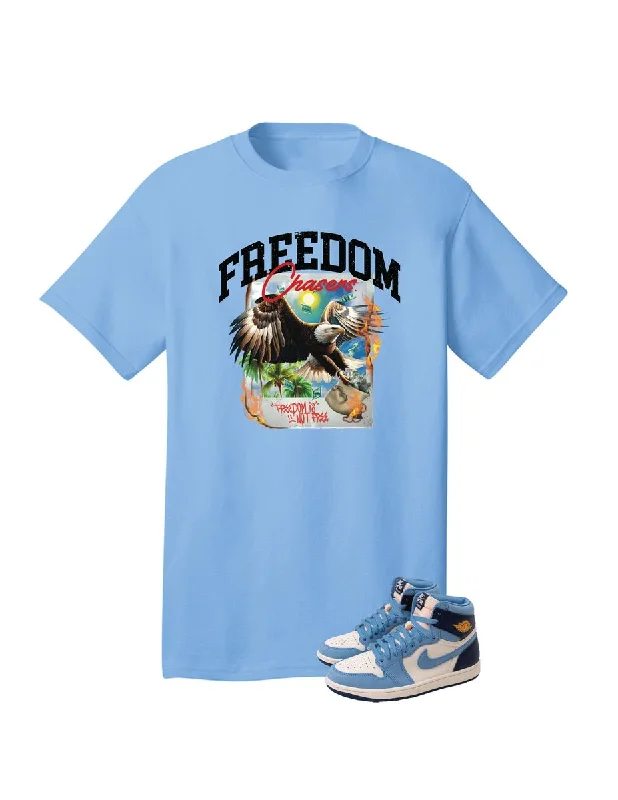 RS1NE Freedom Tee (Sky Blue)Streetwear T-Shirts