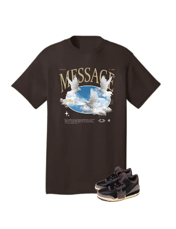 RS1NE Message Tee (Brown)Hunting T-Shirts