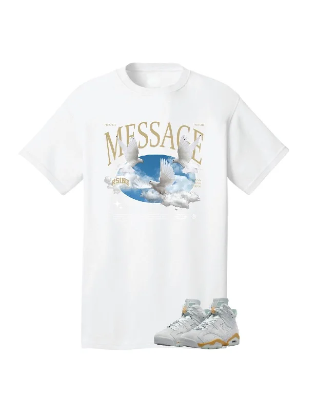 RS1NE Message Tee (White)Performance T-Shirts