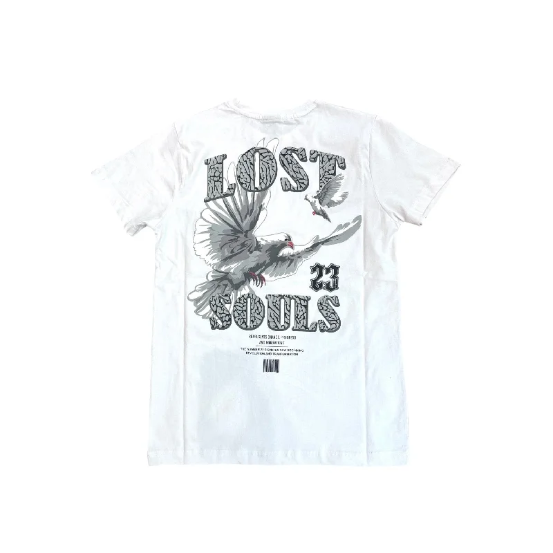 Two Thr33 Lost Soul Tee (White)Fishing T-Shirts