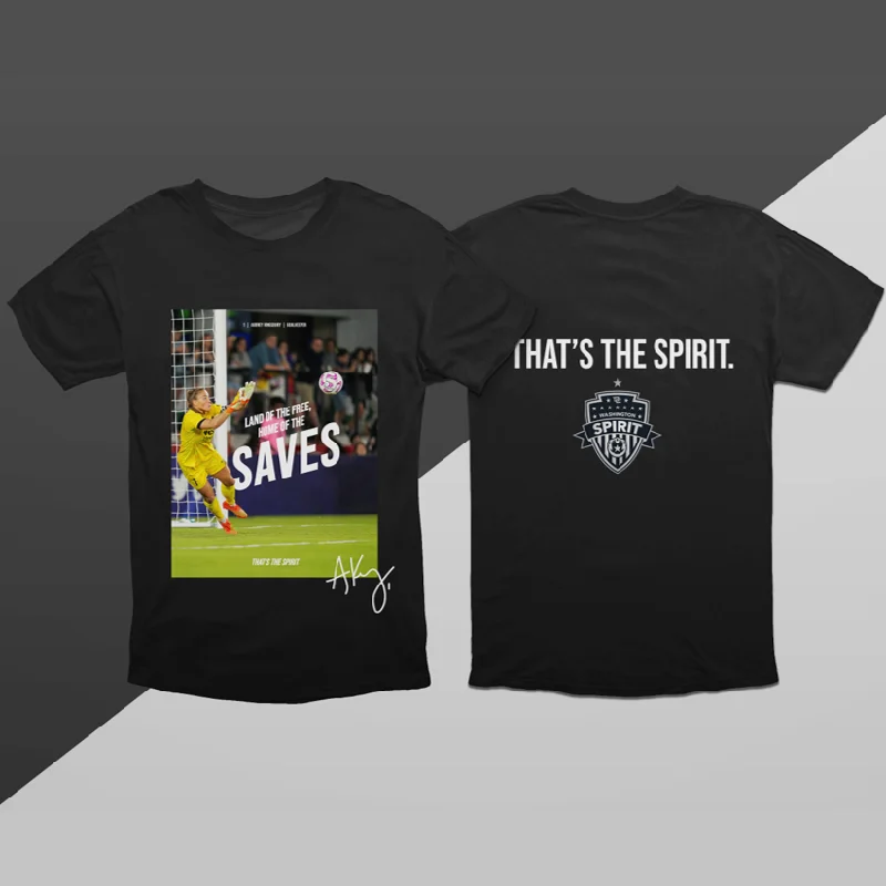 That's the Spirit! Player Tees - Aubrey Kingsbury "Land of the Free, Home of the Saves"Cycling T-Shirts