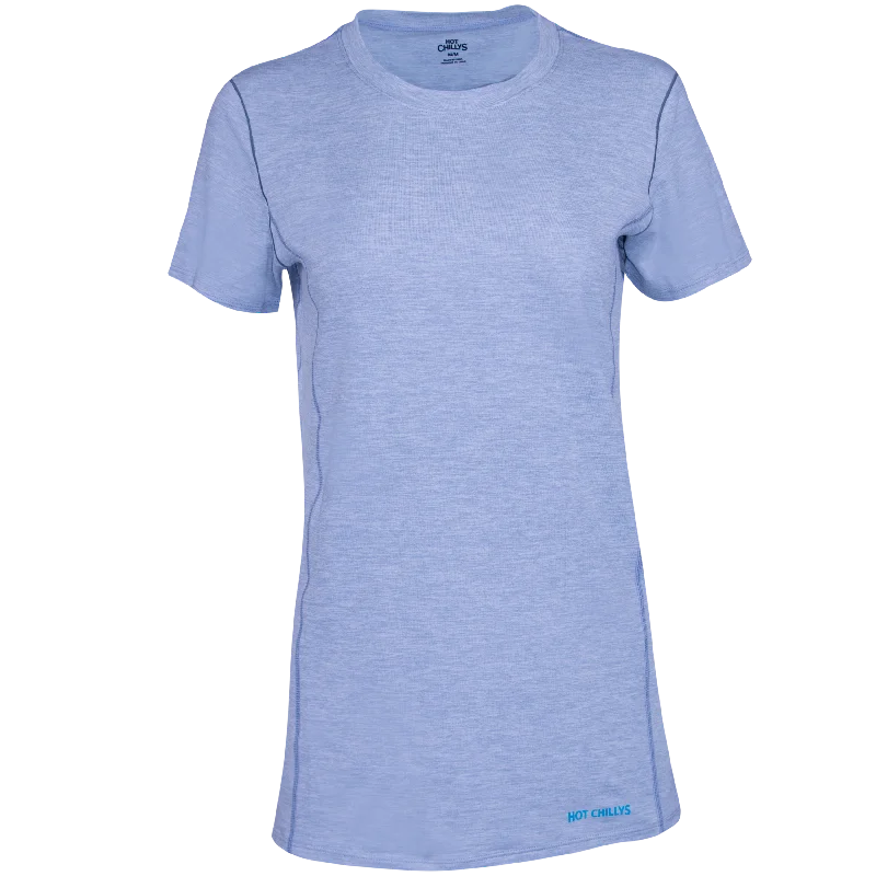 Women's Clima-Tek Tee - Ashley Blue HeatherPainted T-Shirts