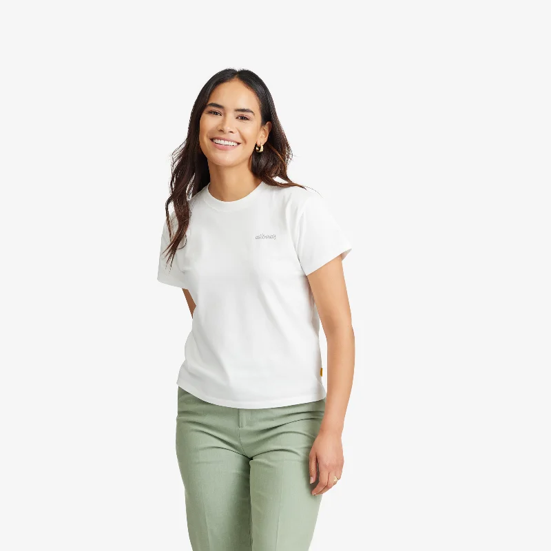 Women's Organic Cotton Tee - Logo - BlizzardSports Team T-Shirts